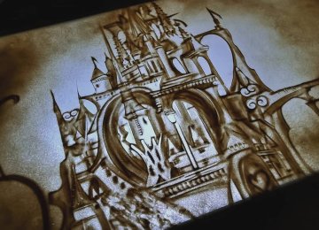 3071 Daria / Sand show