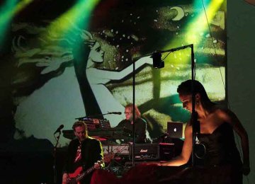 Yulia Kurkina. Sand animation show